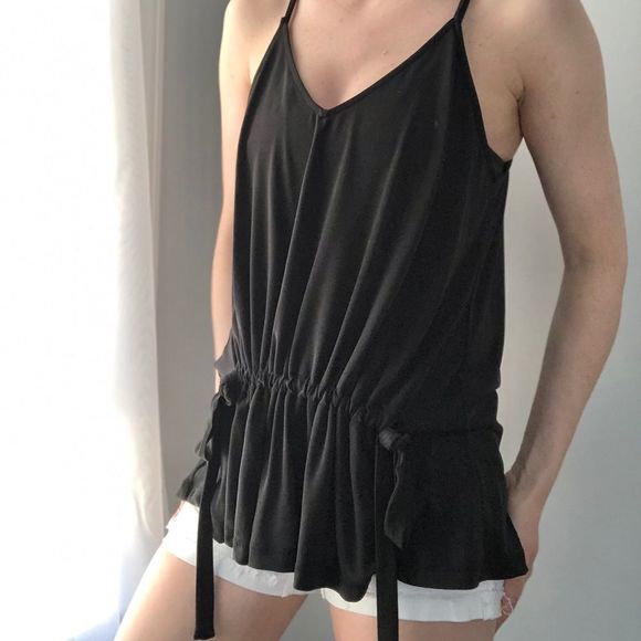 LUSH Oversize Tank Top Tie Small - Picture 2 of 6